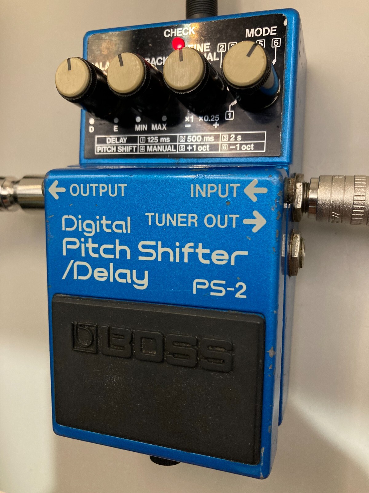 Boss PS-2 Digital Pitch Shifter Delay Guitar Effect Pedal from 