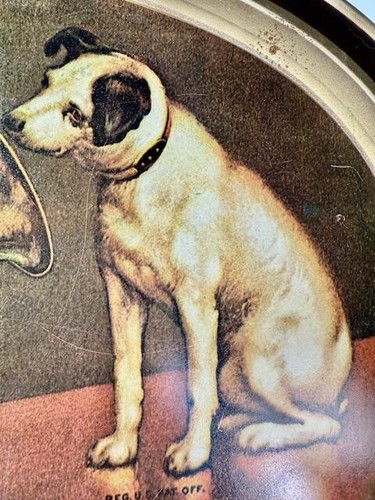 1980s Nipper Large Serving Tray/RCA Victor/His Master's Voice/Fabcraft - Picture 4 of 11
