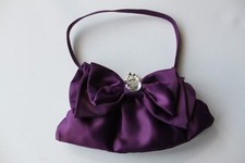 cute used girls purse purple bow