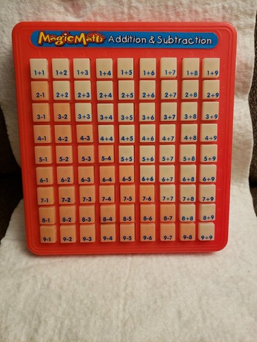 MAGIC MATH MACHINE Press and See Addition & Subtraction Learning Game ...