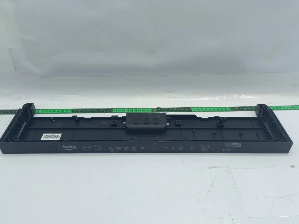 Lavavajillas Beko genuino panel frontal fascia y tablero de exhibición DIN15X20