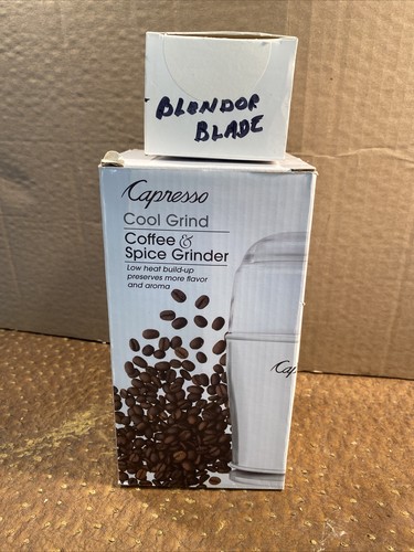 Capresso Cool Grind Coffee \u0026 Spice 