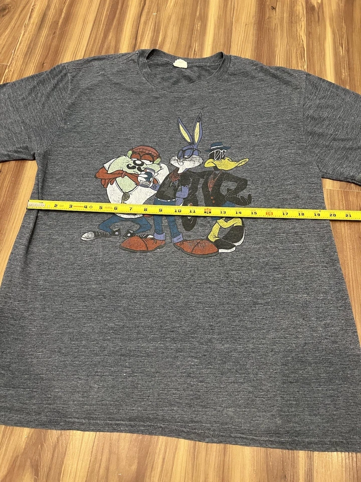 ✔️Camisa vintage Looney Tunes Taz Bugs Lucas talla grande Foto 4 de 4