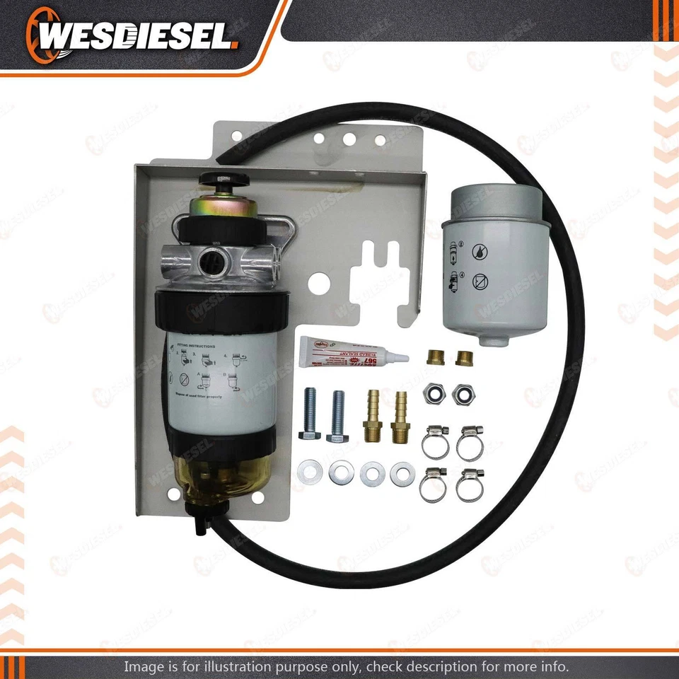 Sakura Fuel Manager Diesel Pre-Filter Separator Kit for Toyota Hilux KUN16 KUN26