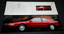 1994 Mercury Cougar Xr7 Original Large Dealer Advertisment Print Ad 95