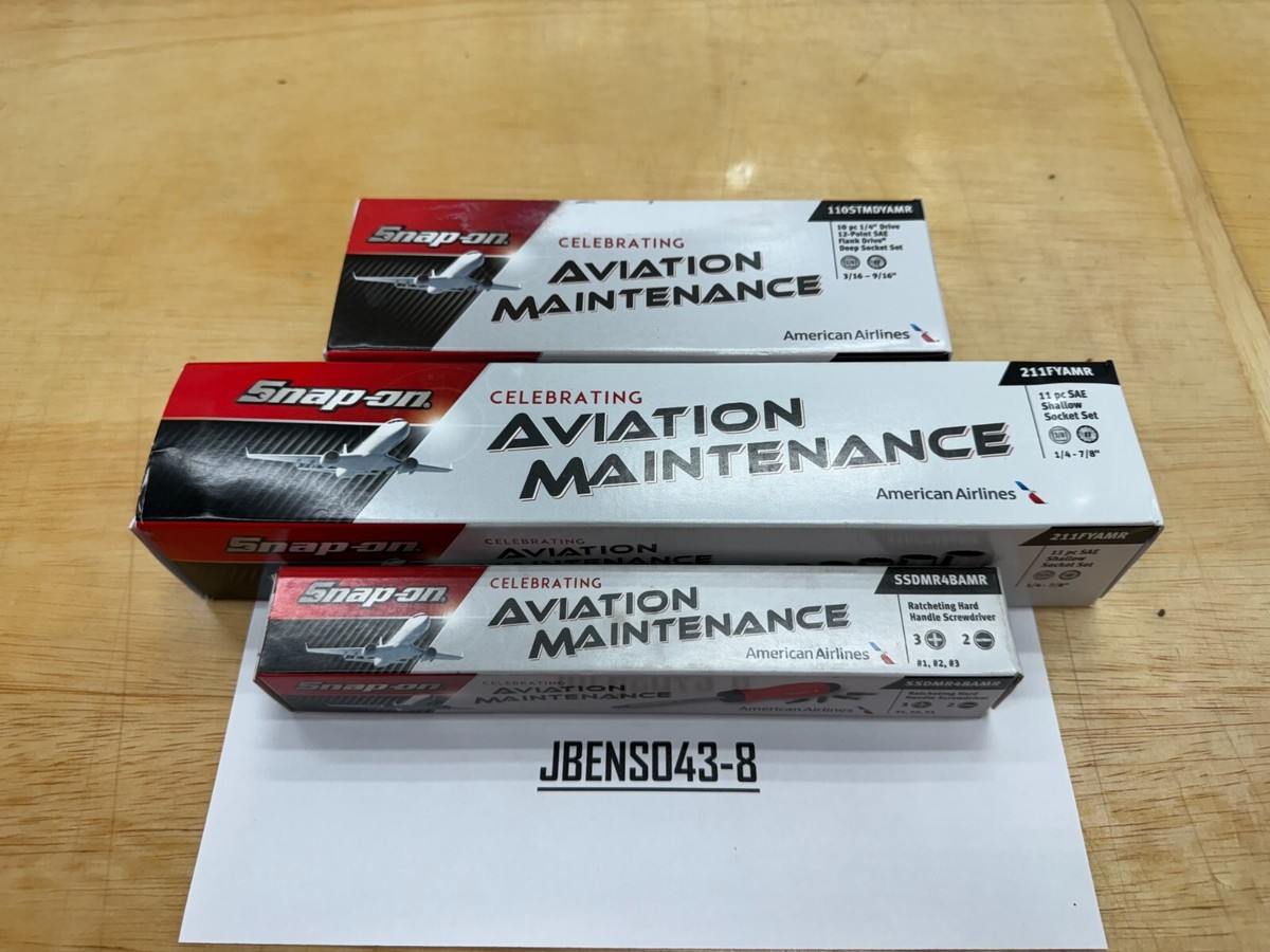 SP・セール‼︎ 1990年 ノースアメリカンベア / レッド・オクトベア■ Snap-on Tools NEW RARE American Airlines Socket Sets & Ratcheting