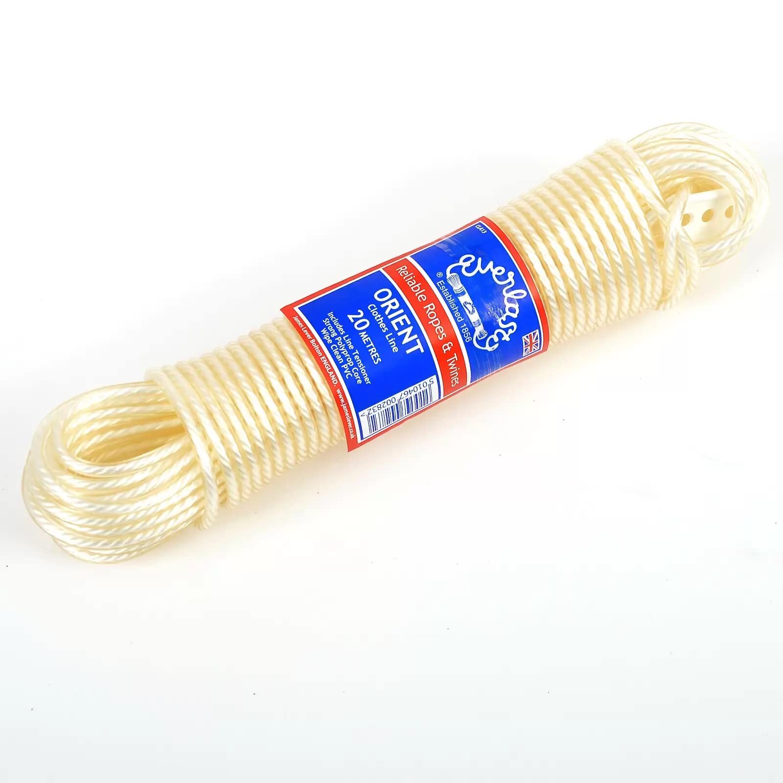 EVERLASTO Filo stendibiancheria Orient, 20 m, Spessore 4,8 mm Circa (W9W)