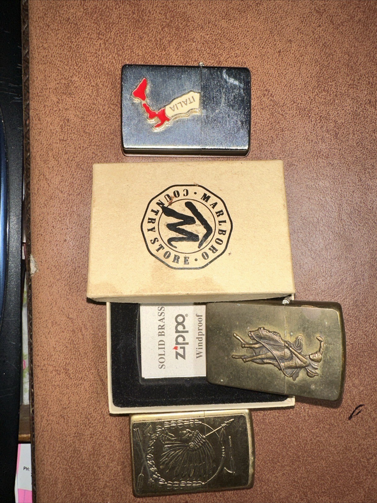 LOT OF THREE ZIPPOS eBay