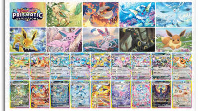 Prismatic Evolutions Complete Set A-I Pick A Card Holo SIR UR Ball