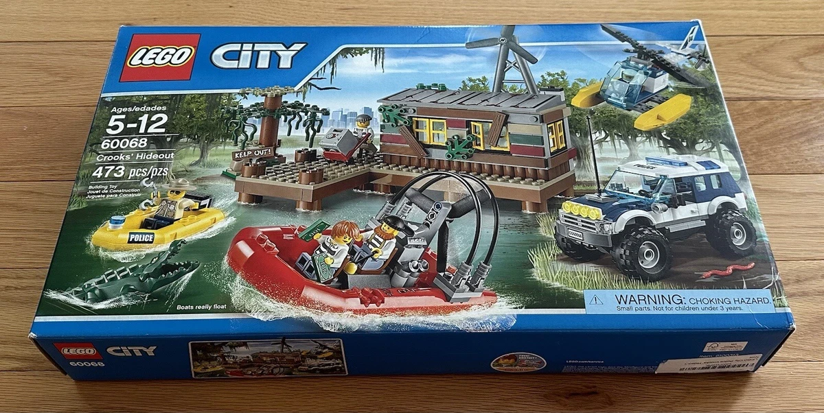 VERY RARE LEGO 60068 City Crooks Hideout New In Sealed Box