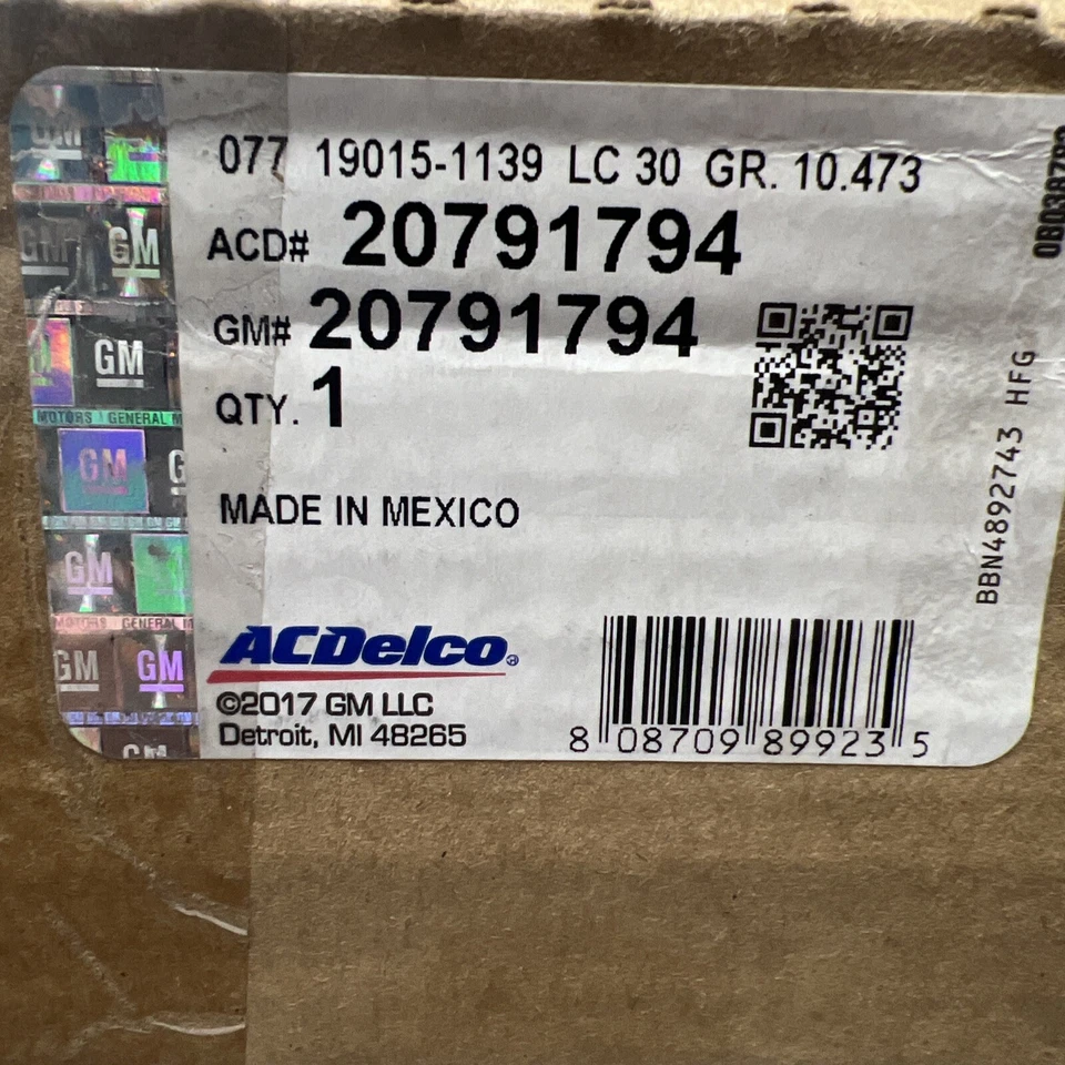Cerradura puerta trasera lado conductor GM 20791794 piezas originales para Chevrolet HHR '06-'11 Foto 4 de 4