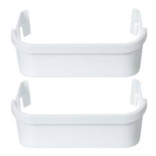240351601 Door Bin Shelf White Electrolux Refrigerator Freezer AP2115974 2-PACK