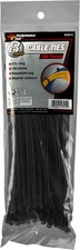 Performance Tool 100pc 8 Black Cable Ties (W2...
