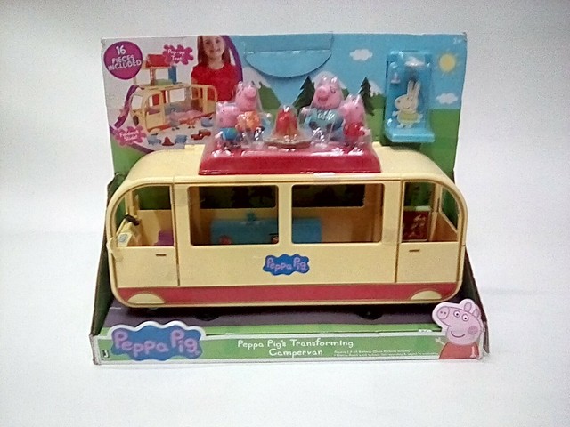peppa pig transforming rv