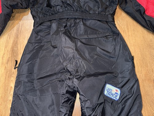 Mens Columbia Ski Suit Snowsuit One Piece Snow Bib retro Coveralls vtg Medium - Picture 21 of 21