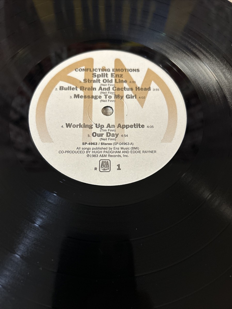 Split Enz – Conflicting Emotions ~ NM/VG+, Inlay: VG+ | eBay
