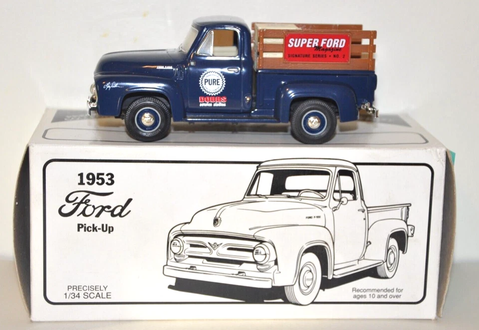 1: 34 First Gear 1953 Super Ford Magazine F100 拾音器 First Gear 19-1674 压铸 — 第 2/4 张图片