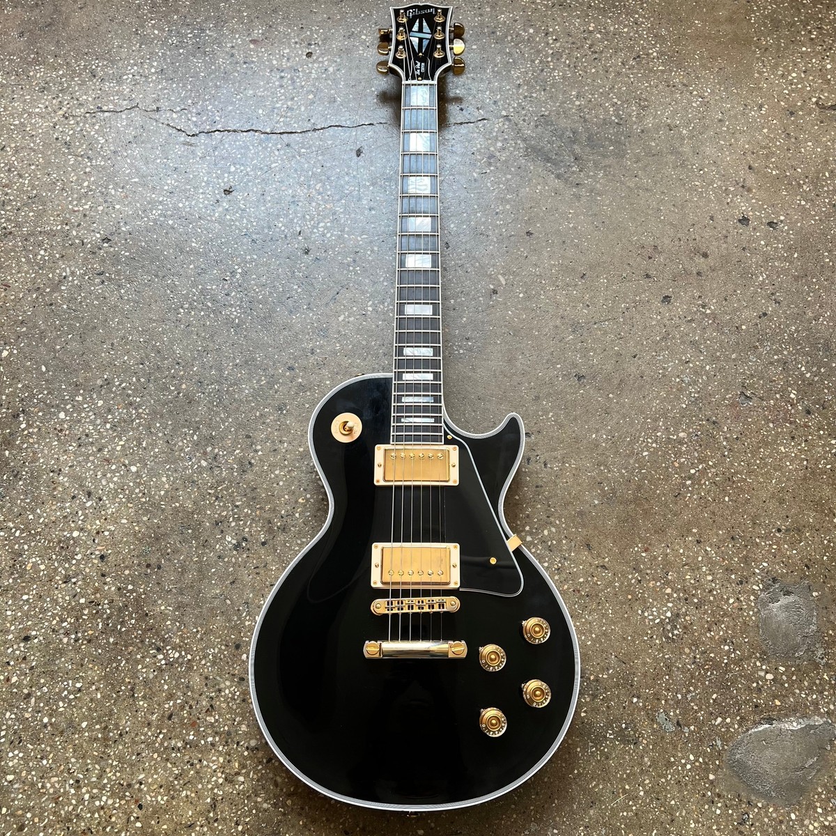 ダグ　Gibson Les Paul Custom VOS Gibson Custom Les Paul Custom Antique VOS Antique Ebony (SN