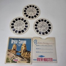 Bryce Canyon National Park Utah 3d View-Master 3 Reel Set