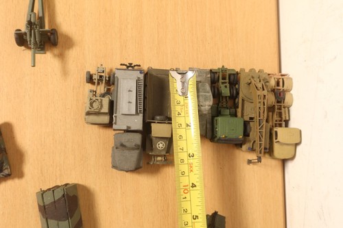 Pacchetto veicoli militari vintage HO 1:87 gru camion carro armato semi trattore Austin - Foto 19 di 20