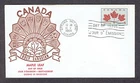 Canada FDC - 1964 - Maple Leaves Scott # 417, Unique cachet