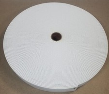 WHITE KNITTED ELASTIC ROLL -  1.5"  Wide 50 Yards - Mask Stretchy Wide Band