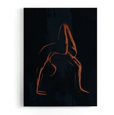 The Wheel II Framed Canvas Stretched Ready to Hang 50x40 Home decor Gift.