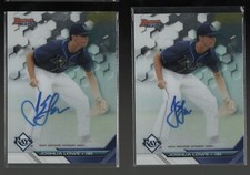 (2) 2016 Josh Lowe Bowmans Best AUTO Lot Joshua Lowe