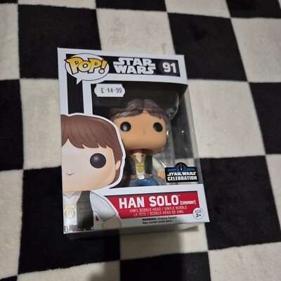 Star Wars Han Solo [Ceremony] (Europe 2016 Star Wars Celebration) #91 Funko Pop!