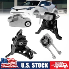 4PCS ，Set of Engine Motor Mounts & Automatic Trans Mount For Toyota 22-18 2.0L