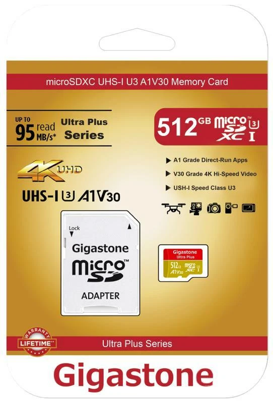 [¡Gran venta!] Gigastone MicroSD 512GB, Cámara/Juego, Compatible con A1 (Color Aleatorio) Foto 4 de 4