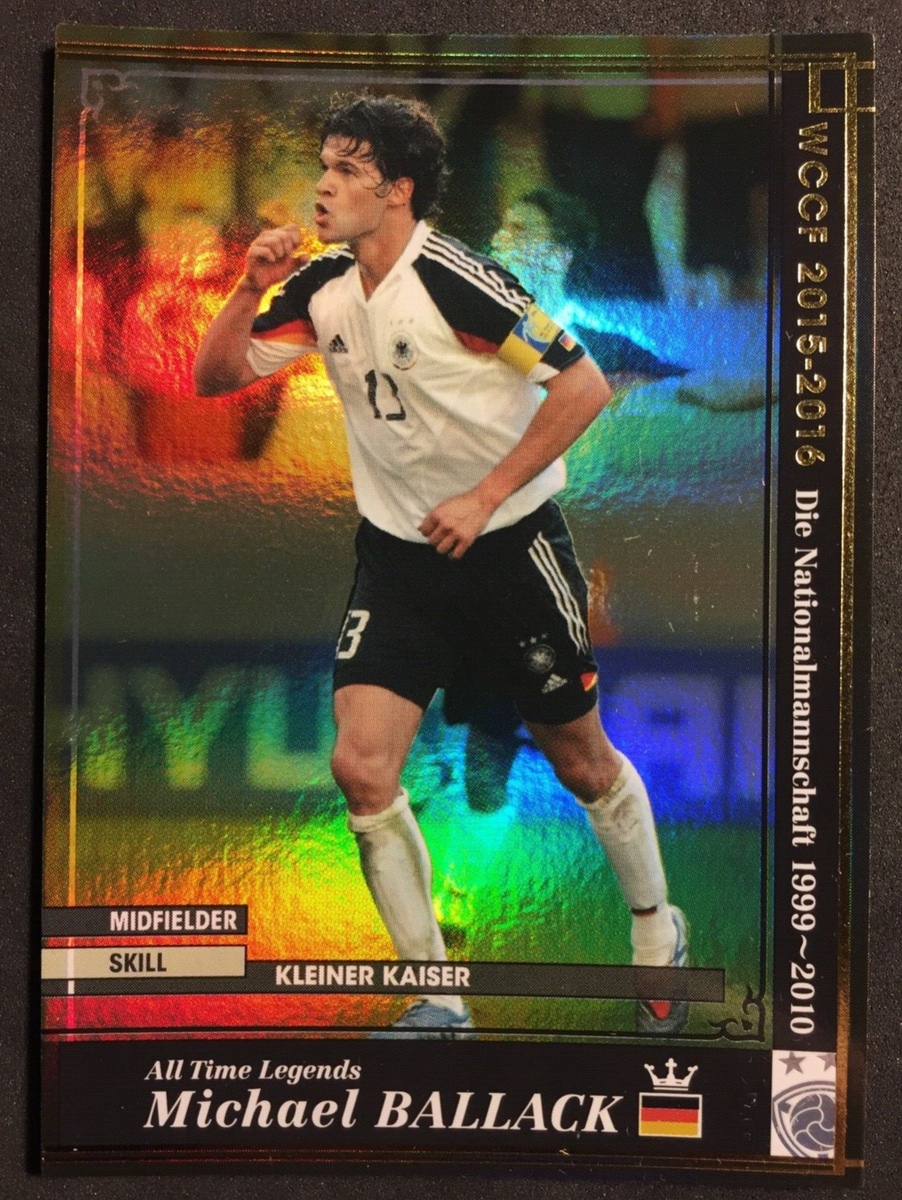 スポーツゲーム(野球盤等) WCCF 15-16 ATLE 2015-16 Panini WCCF All Time Legends ATLE Michael Ballack Germany