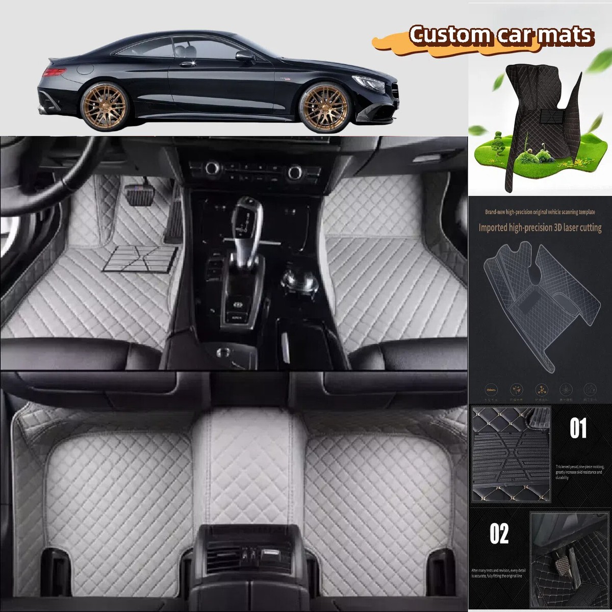 ANBINGO ® Floor Mats Fit for Mercedes Benz GLC 2023-2025 (No Coupe ANBINGO ® Floor Mats Fit for Mercedes Benz GLC 2023-2025 (No Coupe