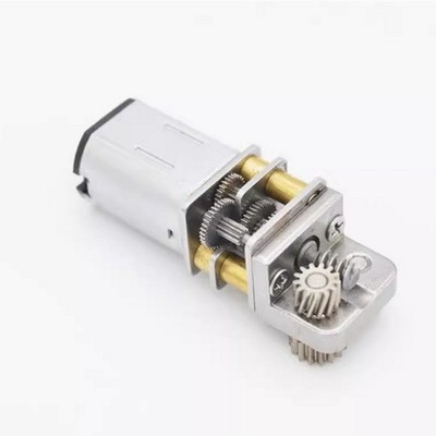 Mini N20 Full Metal Worm Gear Motor Right Angle DC 5V 14RPM for 3D Printing Pen