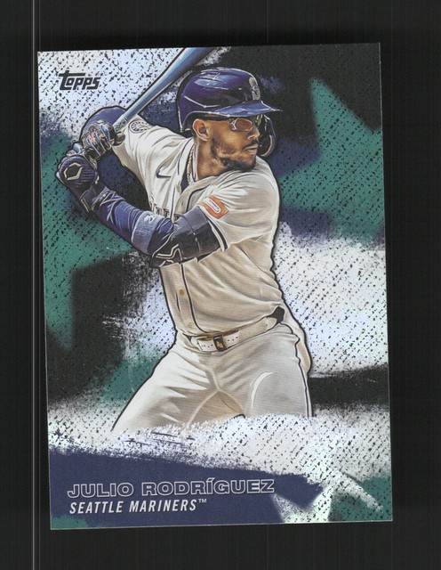 2026 Topps Julio Rodríguez #SMLB-4 - Stars of MLB Crackle Foil Seattle Mariners