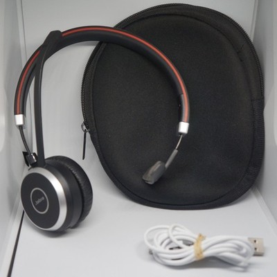 Jabra Evolve 65 Wireless Mono On-Ear Headset (UC) - Bluetooth / USB kabelgebunden