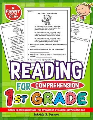 Reading Comprehension Grade 1 for Improvement of Reading & Conveniently Used...