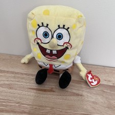 RARE Ty Beanie Babies - SpongeBob SquarePants 8" Plush 2004