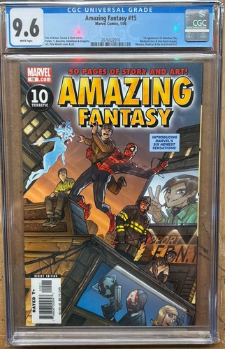 🔥Amazing Fantasy #15 Vol.2 CGC9.6 1st Amadeus Cho🔥