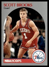 1990-91 Hoops Scott Brooks Philadelphia 76ers #226