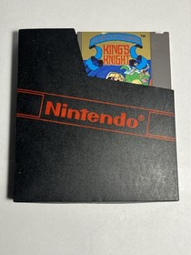 King&rsquo;s Knight Cartridge, Nintendo NES 1989, Pre-owned, Good  condition, Tested