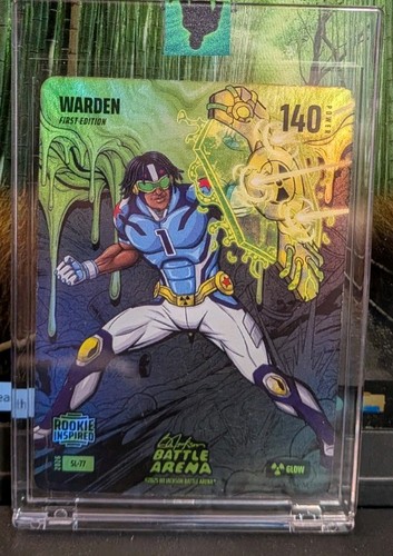 Bo Jackson Battle Arena Warden Slime Glow SL-77 Cam Ward Tennessee Titans
