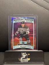 2019-20 O-Pee-Chee Platinum - Marquee Rookies Carl Grundstrom #179 Sunset (RC)