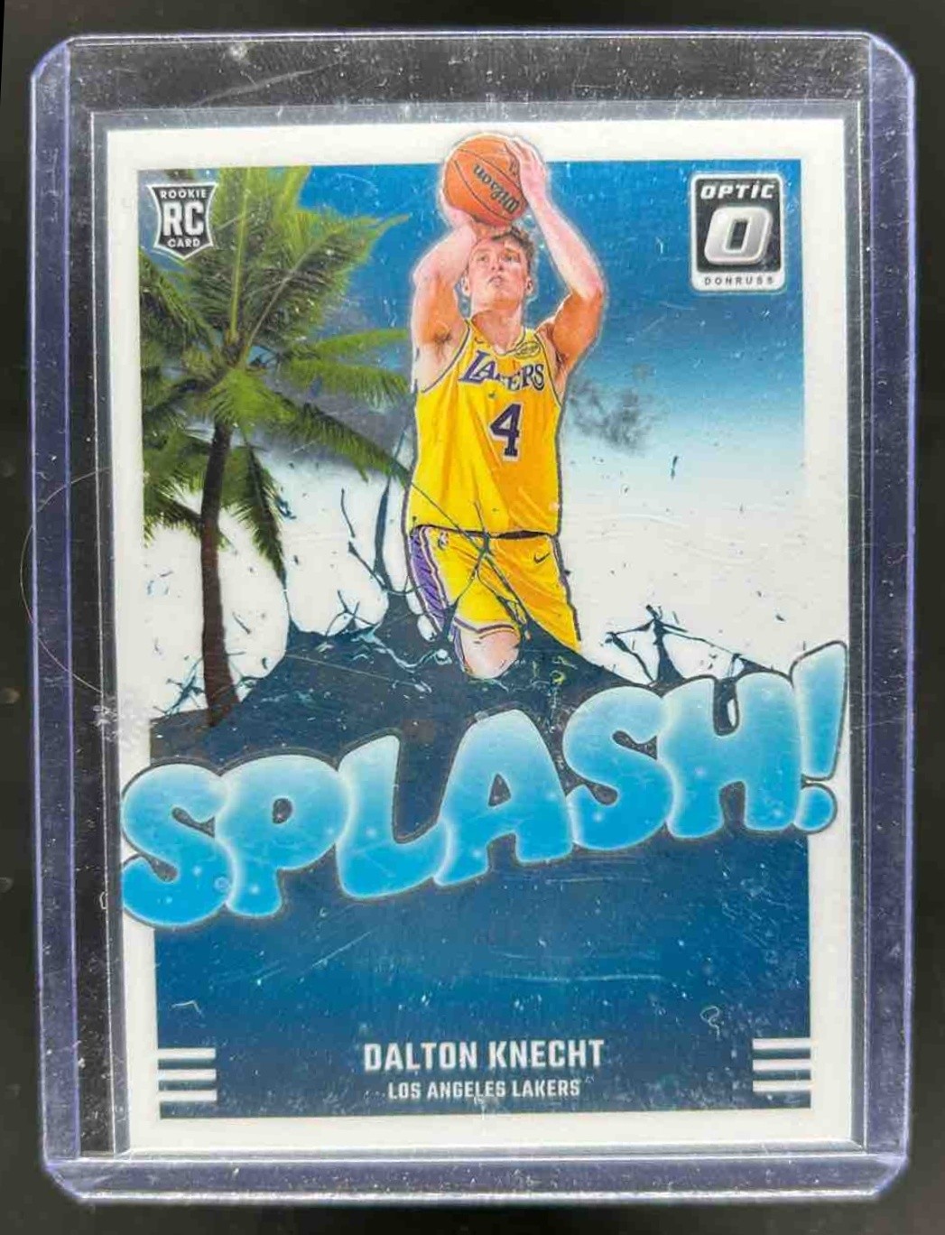 2024-25 Donruss Optic Dalton Knecht Splash! RC Rookie #12 Lakers