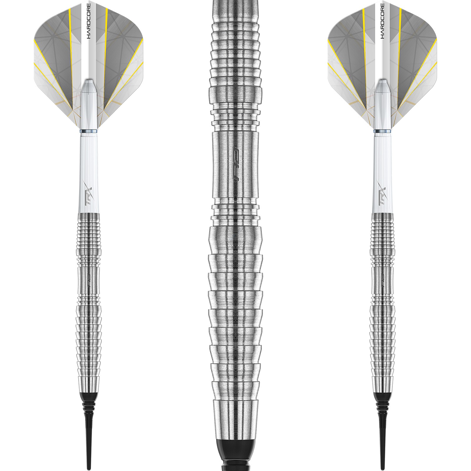 Мягкие дротики Red Dragon Seren 3 из чистого 90% вольфрама с мягким наконечником Softdart 20 г NEU