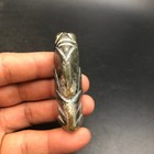 Old Hongshan Culture Hetian Jade Hand-Carved Cicada Amulet Pendant,#723