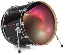 Vinyl Skin Decal Wrap fits 22" Bass Kick Drum - Surface Tension