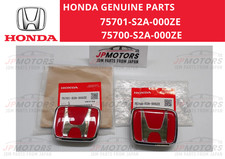 Honda Genuine S2000 Red Emblem Badge Set Ap1 Ap2 75701-s2a-000ze 75700-s2a-000ze Honda Genuine S2000 Red Emblem Badge Set Ap1 Ap2 75701-s2a-000ze 75700-s2a-000ze