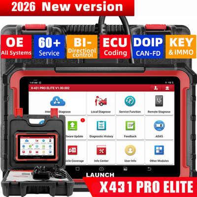 2026 LAUNCH X431 PRO ELITE V5.0 PRO 5 OBD2 Diagnosegerät ALLE SYSTEM ECU Coding
