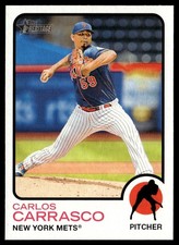2022 Topps Heritage High Number Carlos Carrasco New York Mets #685